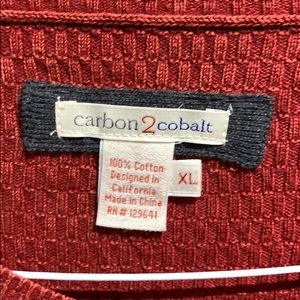 Carbon2Cobalt Sweaters - Long sleeve soft but thinner sweater Carbon2Cobalt Sweaters - Long sleeve soft but thinner sweater